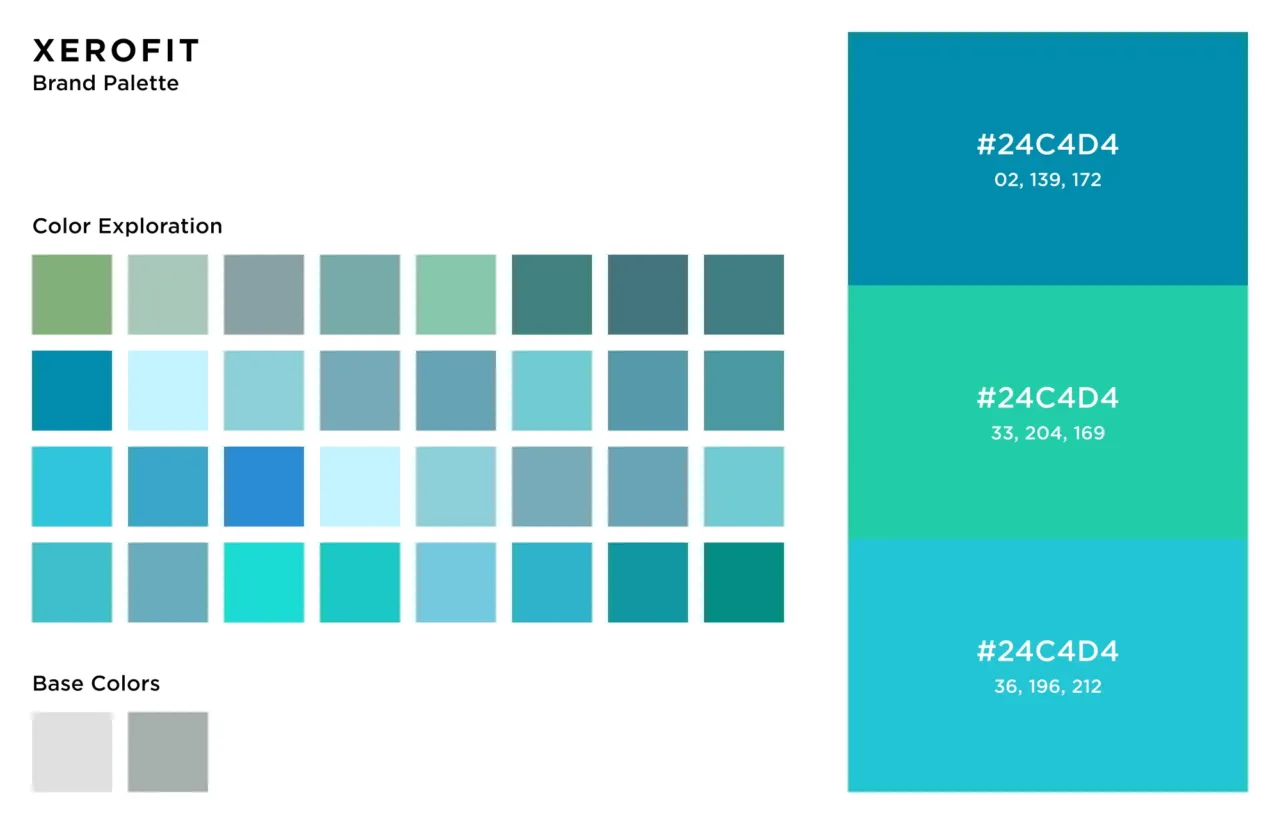 Xerofit Color Palette