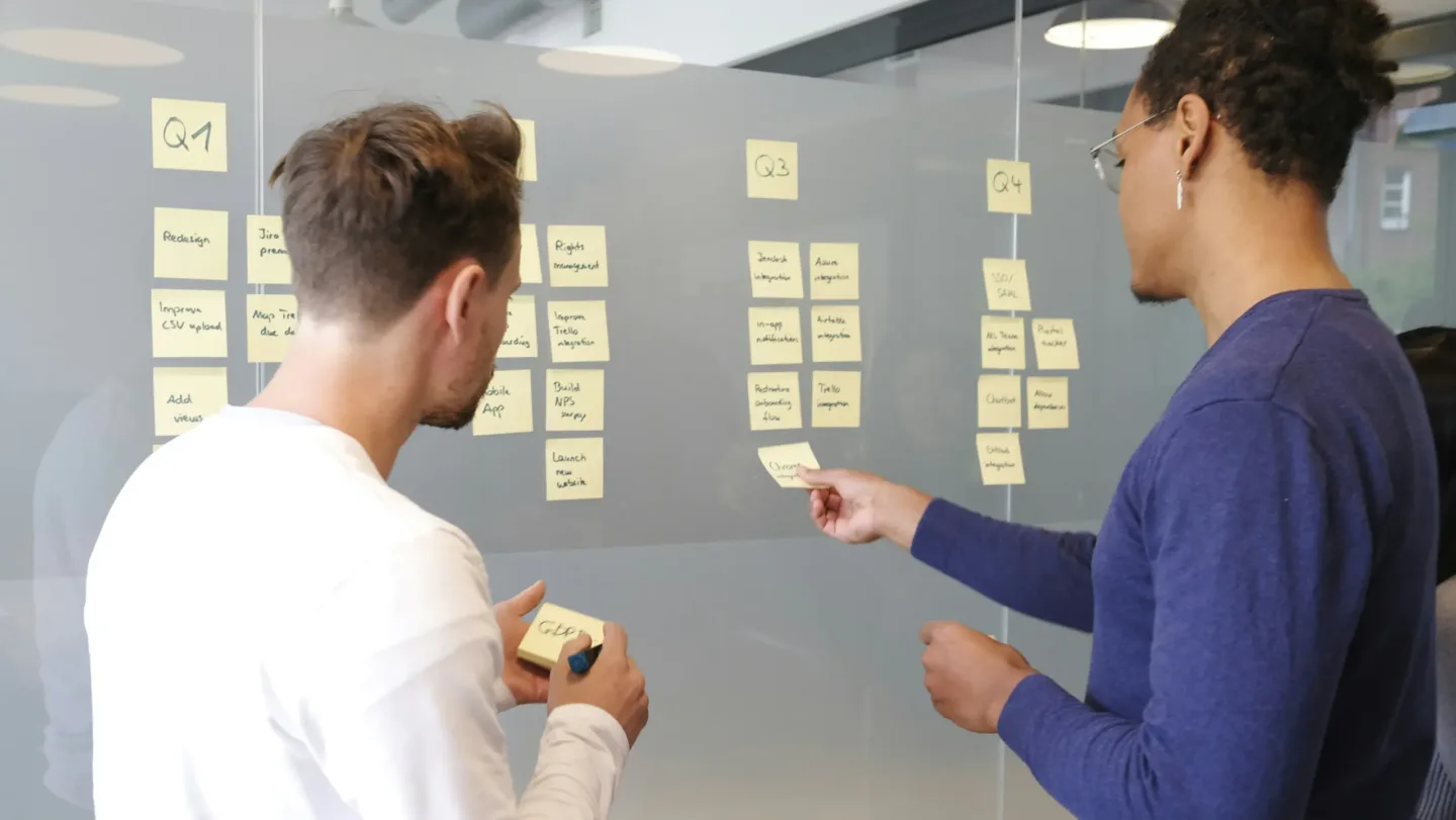 Product Managers Prioritizing New Features for Agile Sprint